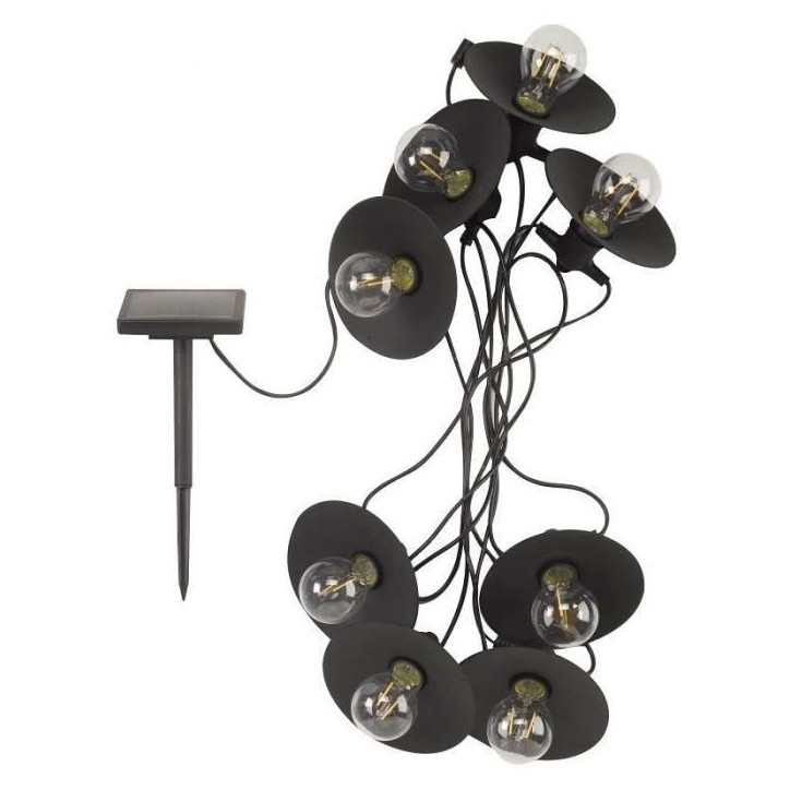 Guirlande solaire Vivo 365 20L - SMART SOLAR - 8 ampoules LED blanc chaud - Technologie 365 Solar Guirlande solaire Vivo 365 20L - SMART SOLAR - 8 ampoules LED blanc chaud - Technologie 365 Solar