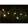 Guirlande solaire Vivo 365 20L - SMART SOLAR - 8 ampoules LED blanc ch