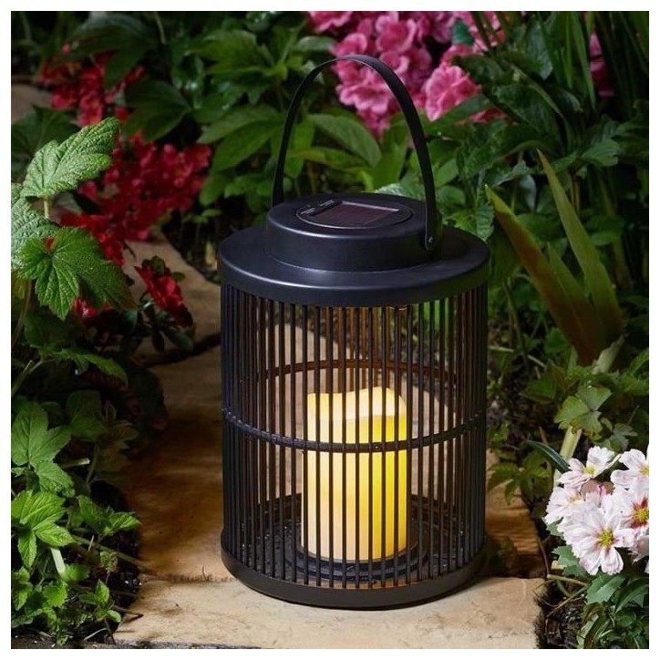 Lanterne solaire Urbane Noire SMART GARDEN Lanterne solaire Urbane Noire SMART GARDEN