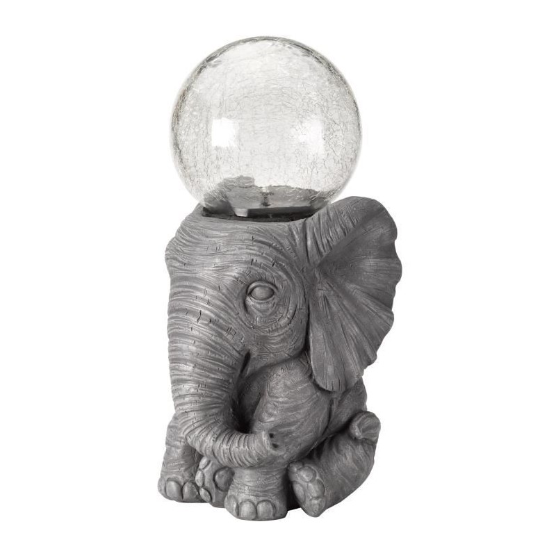 Orbe Eléphant résine et verre Orbe Eléphant résine et verre