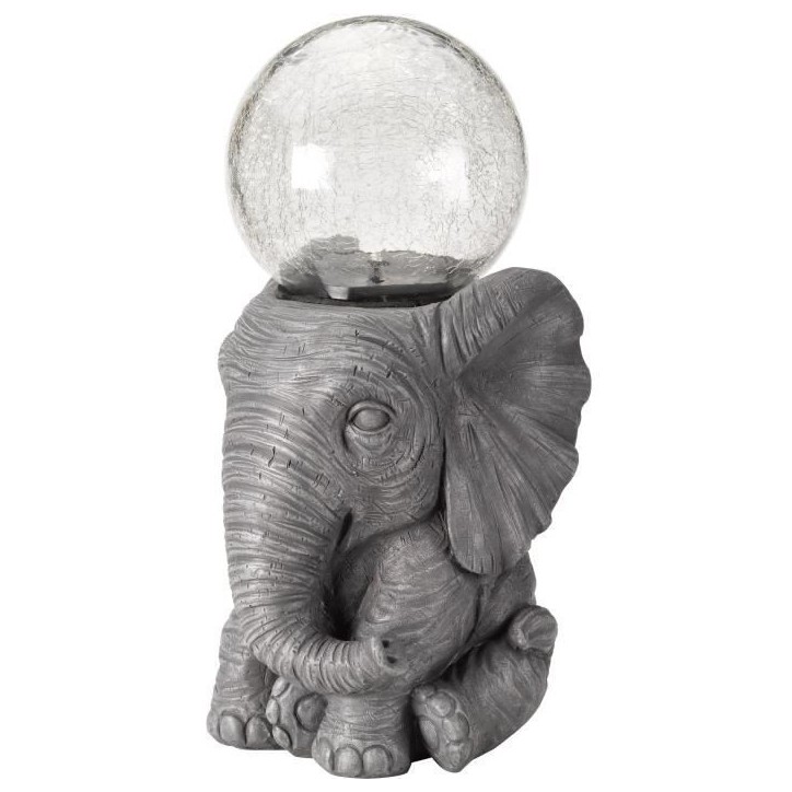 Orbe Eléphant résine et verre Orbe Eléphant résine et verre
