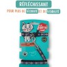 Kit collier & Laisse - AIMÉ - Reflechissant Violet pour Chat