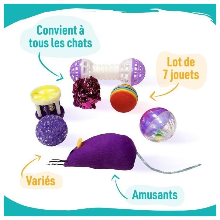 7 jouets pour Chat - AIMÉ