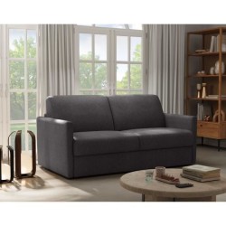 Canapé convertible express - 3 places - SMALL - Tissu anthracite - 16