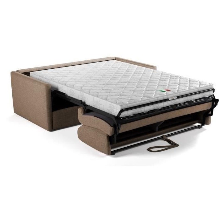 Canapé convertible express - 3 places - SMALL - Tissu beige - 168 x 98 x 86 cm Canapé convertible express - 3 places - SMALL - Tissu beige - 168 x 98 x 86 cm