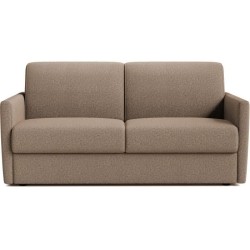 Canapé convertible express - 3 places - SMALL - Tissu beige - 168 x 9