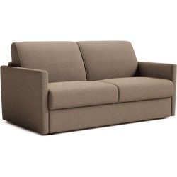 Canapé convertible express - 3 places - SMALL - Tissu beige - 168 x 9