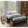 Canapé convertible express - 3 places - SMALL - Tissu beige - 168 x 9