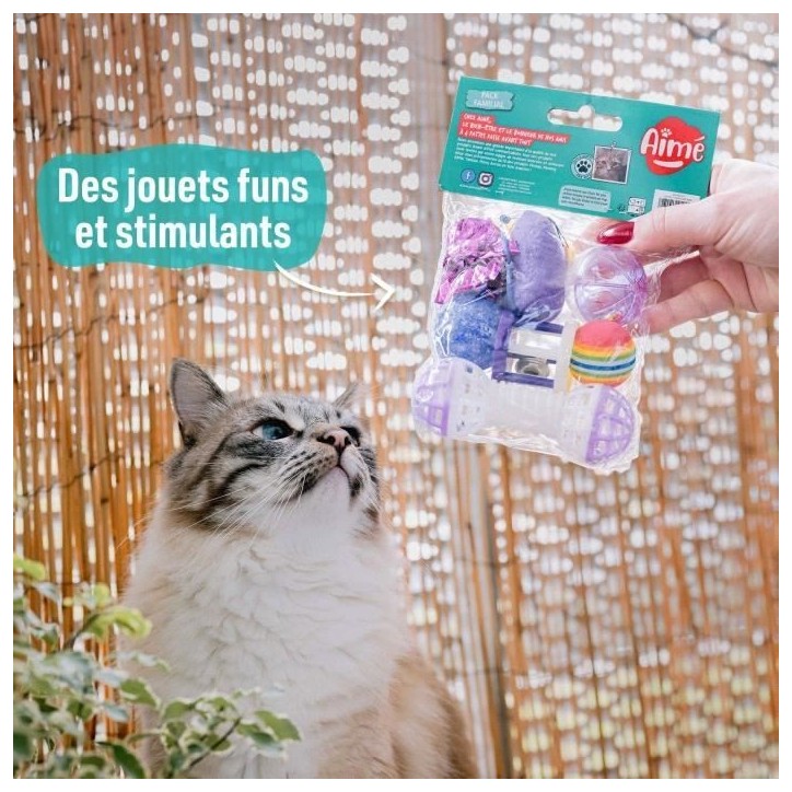 7 jouets pour Chat - AIMÉ