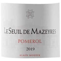 Le Seuil de Mazeyres 2021 Pomerol - Vin rouge de Bordeaux