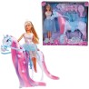 Simba - Steffi Love Princesse et Cheval - Poupée Mannequin 29cm - Rob