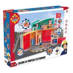 Caserne Sam le Pompier Pontypandy Smoby avec 1 figurine - Jouet pour e