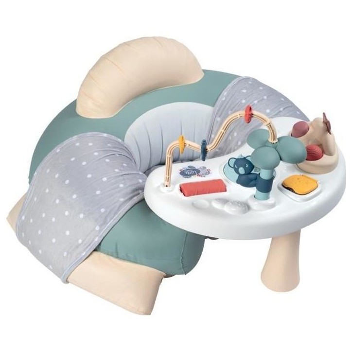 Siege bébé Little Smoby Cosy Seat - Vert - Avec tablette d'éveil - Des 6 mois Siege bébé Little Smoby Cosy Seat - Vert - Avec tablette d'éveil - Des 6 mois