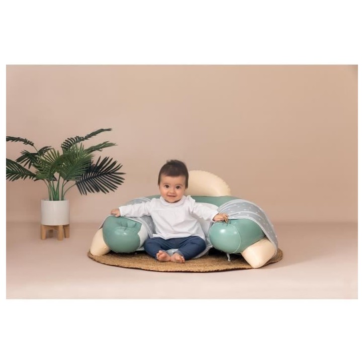 Siege bébé Little Smoby Cosy Seat - Vert - Avec tablette d'éveil - Des 6 mois Siege bébé Little Smoby Cosy Seat - Vert - Avec tablette d'éveil - Des 6 mois