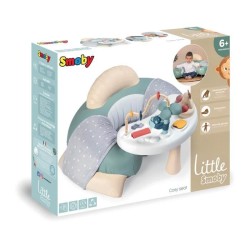 Siege bébé Little Smoby Cosy Seat - Vert - Avec tablette d'éveil -