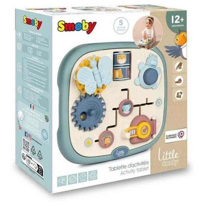SMOBY - Little SMOBY - LS Tablette d'Activités - 1er âge