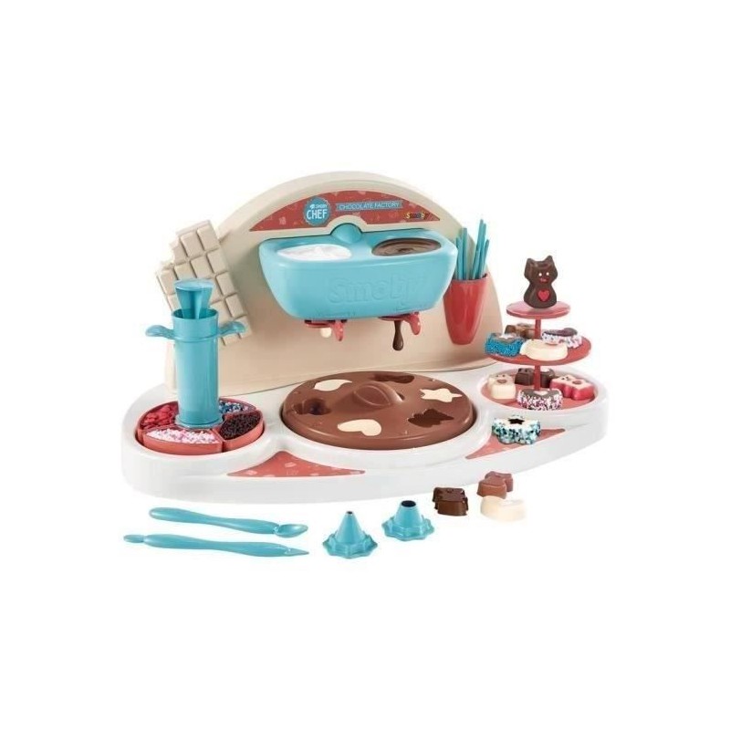 Atelier chocolat - SMOBY - Chef Chocolat Factory - 10 accessoires - Li Atelier chocolat - SMOBY - Chef Chocolat Factory - 10 accessoires - Li