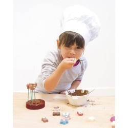 Atelier chocolat - SMOBY - Chef Chocolat Factory - 10 accessoires - Li