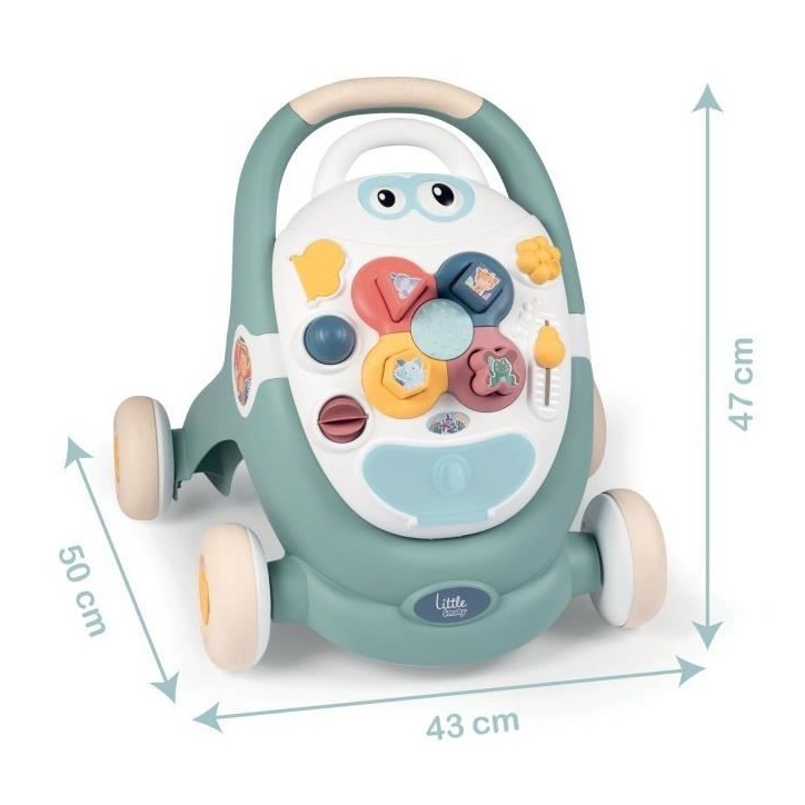 Smoby - Little Smoby - Trotty 3 en 1 Smoby - Little Smoby - Trotty 3 en 1