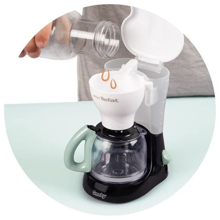 Set petit déjeuner Tefal - Smoby - Grille pain + cafetiere + tasses et cuilleres - Dés 3 ans