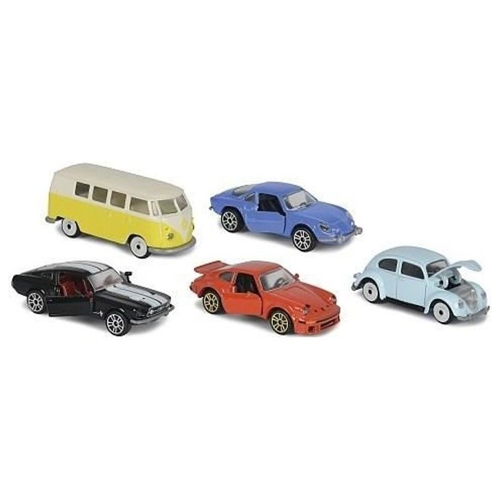 MAJORETTE Vintage Giftpack 5 Pcs