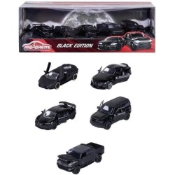 MAJORETTE - Giftpack - Black Edition 5Pcs Giftpack - Véhicules a coll