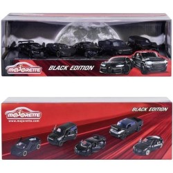 MAJORETTE - Giftpack - Black Edition 5Pcs Giftpack - Véhicules a coll
