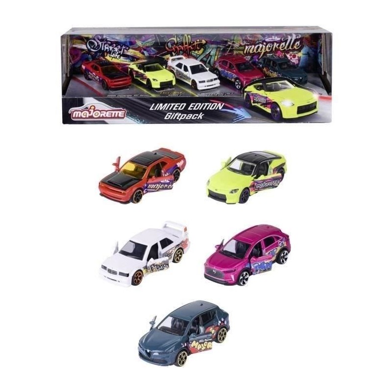 MAJORETTE - Giftpack - Giftpack SL 11 5Pcs -Véhicules a collectionner MAJORETTE - Giftpack - Giftpack SL 11 5Pcs -Véhicules a collectionner