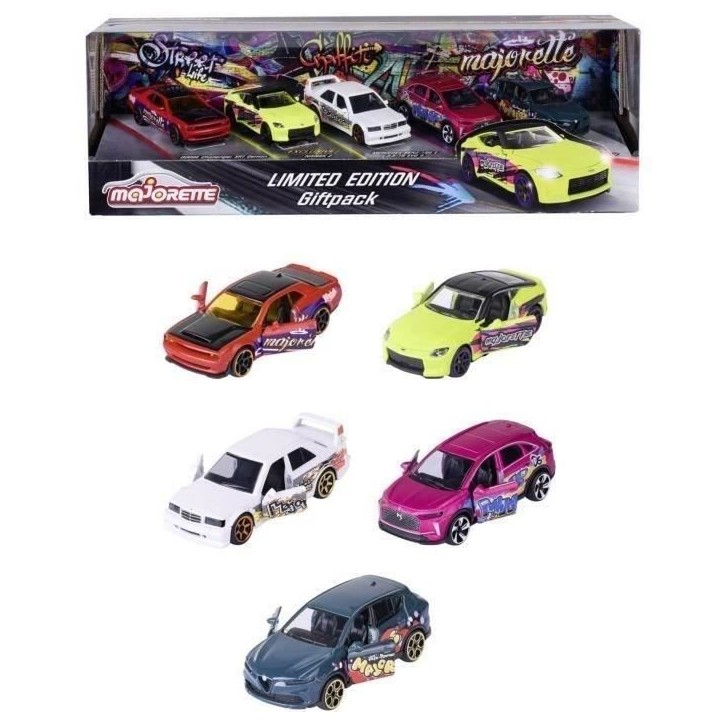 MAJORETTE - Giftpack - Giftpack SL 11 5Pcs -Véhicules a collectionner MAJORETTE - Giftpack - Giftpack SL 11 5Pcs -Véhicules a collectionner