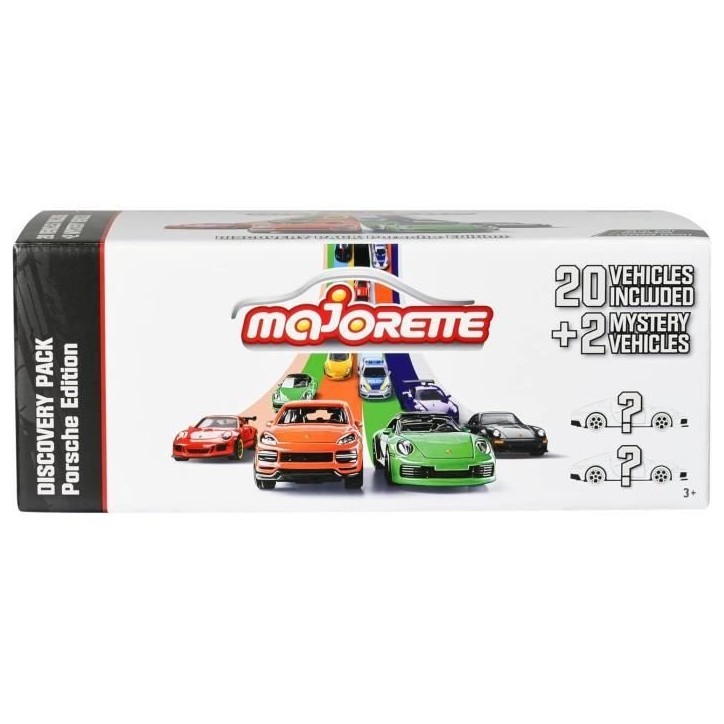 Majorette - Porsche Discovery Pack 20+2 - 22 Véhicules en Métal - Echelle 1/64eme - Collection Porsche Majorette - Porsche Discovery Pack 20+2 - 22 Véhicules en Métal - Echelle 1/64eme - Collection Porsche