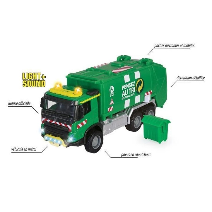 MAJO GS VOLVO CAMION POUBELLE