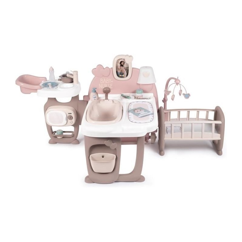 SMOBY - Baby Nurse Grande Maison des Bébés - Cuisine, Salle de Bain SMOBY - Baby Nurse Grande Maison des Bébés - Cuisine, Salle de Bain