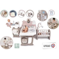 SMOBY - Baby Nurse Grande Maison des Bébés - Cuisine, Salle de Bain