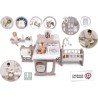 SMOBY - Baby Nurse Grande Maison des Bébés - Cuisine, Salle de Bain