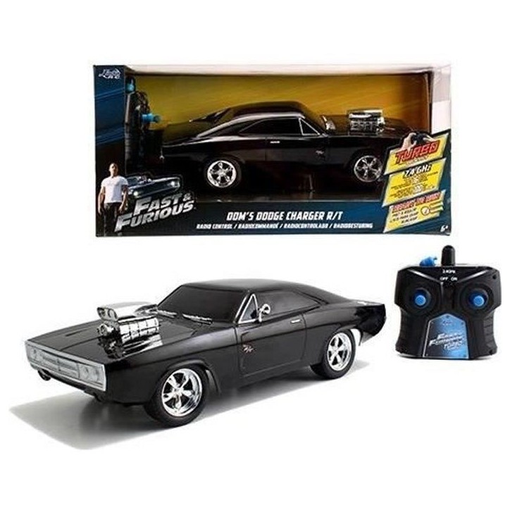 FAST & FURIOUS Dodge Charger Radio-commandée 1/24 FAST & FURIOUS Dodge Charger Radio-commandée 1/24