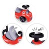 Smoby - Porteur enfant 2 en 1 - Auto Rouge - Coffre sous la selle + kl