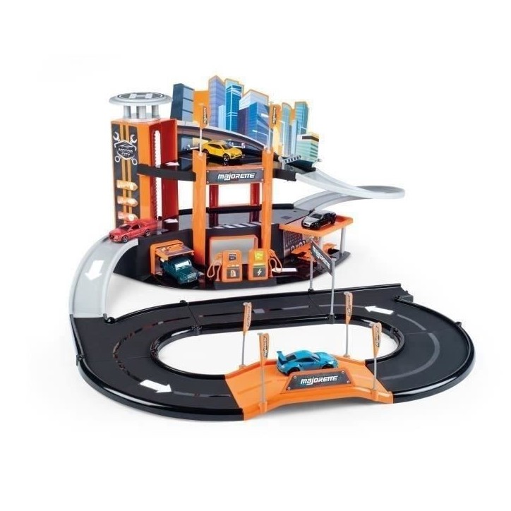 MAJORETTE - Majorette Garage Motor City Plus - des 3 ans MAJORETTE - Majorette Garage Motor City Plus - des 3 ans