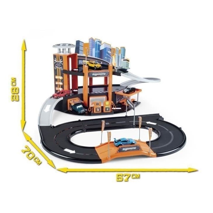 MAJORETTE - Majorette Garage Motor City Plus - des 3 ans MAJORETTE - Majorette Garage Motor City Plus - des 3 ans