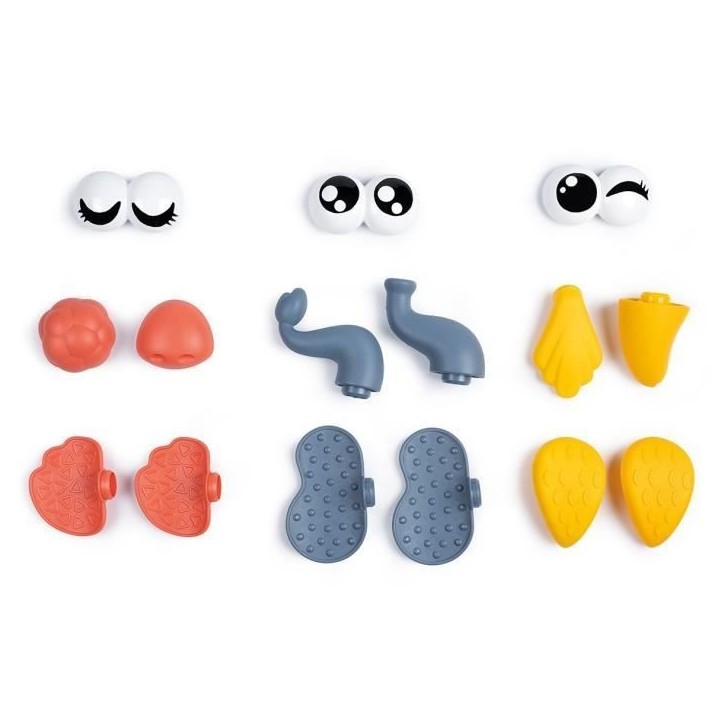 Little Smoby - Cube éveil Badaboum - Création d'animaux rigolos - Fabrication française