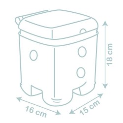Little Smoby - Cube éveil Badaboum - Création d'animaux rigolos - Fa