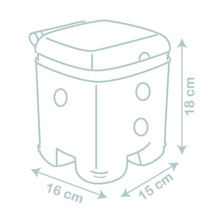 Little Smoby - Cube éveil Badaboum - Création d'animaux rigolos - Fabrication française