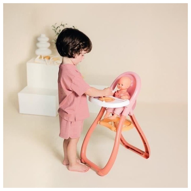 SMOBY - Baby Nurse - Chaise haute - des 18 mois