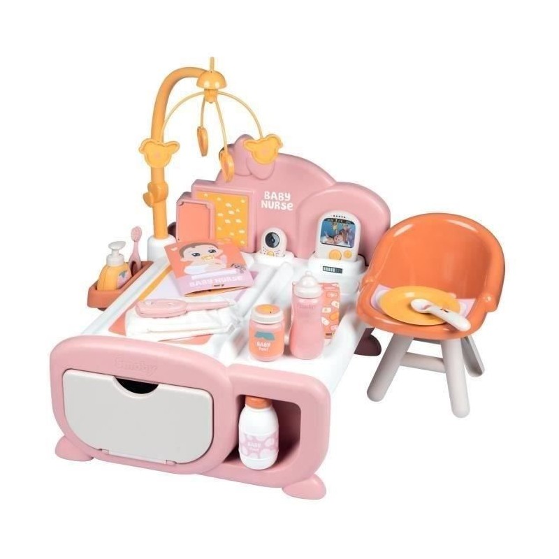 SMOBY - Baby Nurse - Nurserie cocoon 3 en 1 - des 3 ans SMOBY - Baby Nurse - Nurserie cocoon 3 en 1 - des 3 ans