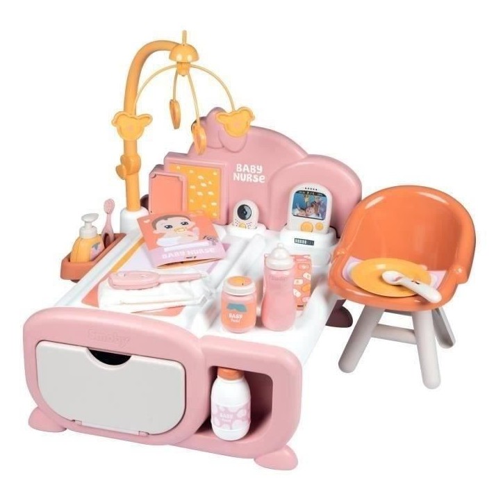 SMOBY - Baby Nurse - Nurserie cocoon 3 en 1 - des 3 ans SMOBY - Baby Nurse - Nurserie cocoon 3 en 1 - des 3 ans