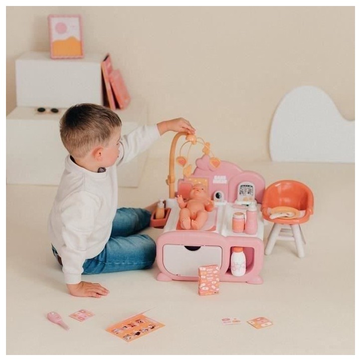 SMOBY - Baby Nurse - Nurserie cocoon 3 en 1 - des 3 ans SMOBY - Baby Nurse - Nurserie cocoon 3 en 1 - des 3 ans