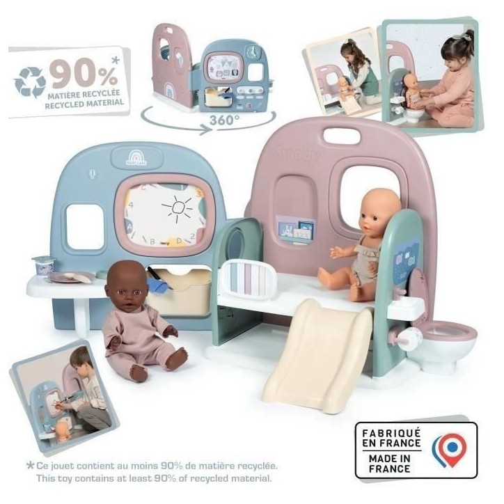 SMOBY - Baby Care Creche - des 3 ans