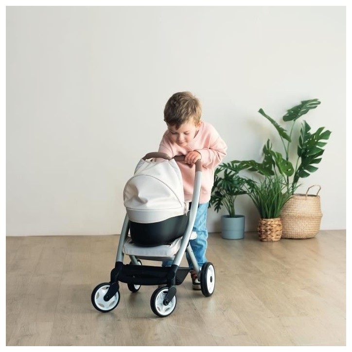 SMOBY Maxi-Cosi Poussette+Landau Beigedes 3 ans SMOBY Maxi-Cosi Poussette+Landau Beigedes 3 ans
