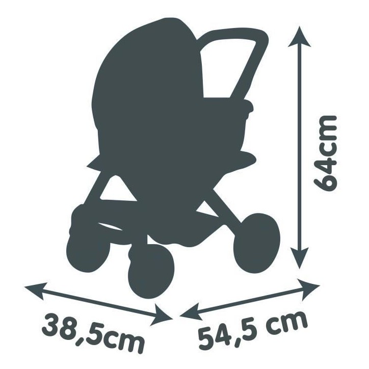 SMOBY Maxi-Cosi Poussette+Landau Beigedes 3 ans SMOBY Maxi-Cosi Poussette+Landau Beigedes 3 ans