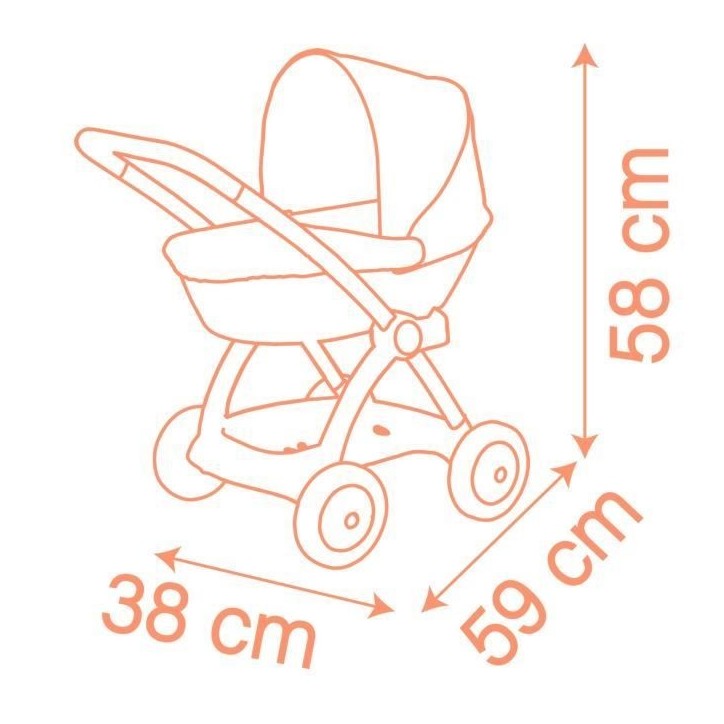 SMOBY BN Landaudes 18 mois SMOBY BN Landaudes 18 mois