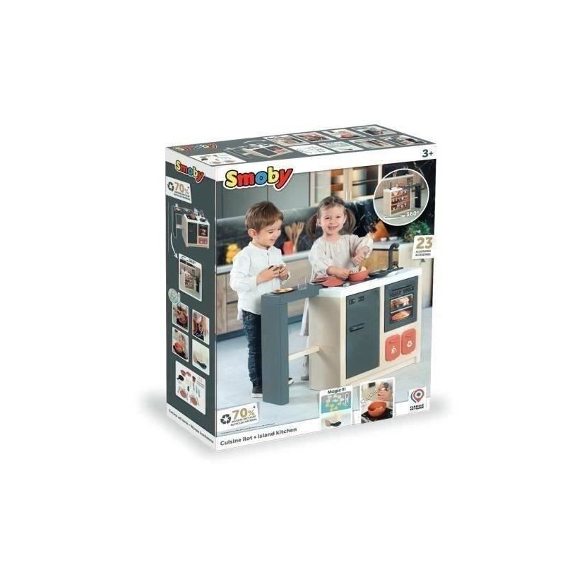 SMOBY - Cuisine Ilot - des 3 ans SMOBY - Cuisine Ilot - des 3 ans